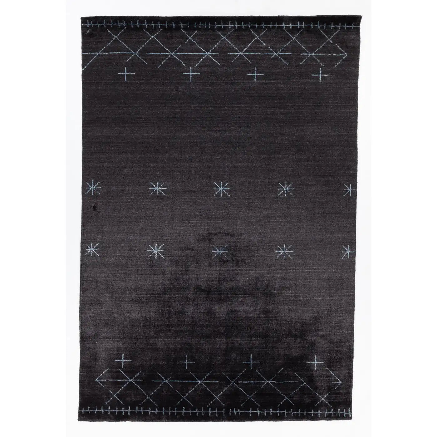 Chandra GRI-53403 Rug in Solid-Color/Striped & Geometric style.