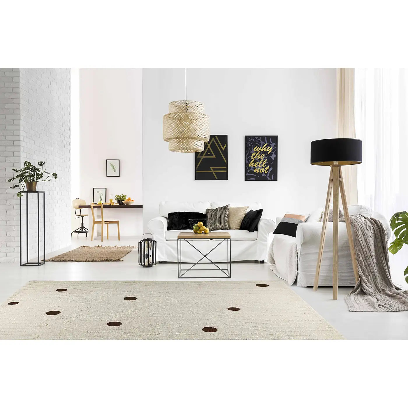 MAT The Basics Izmir Rug in Floral & Vintage/Distressed style.