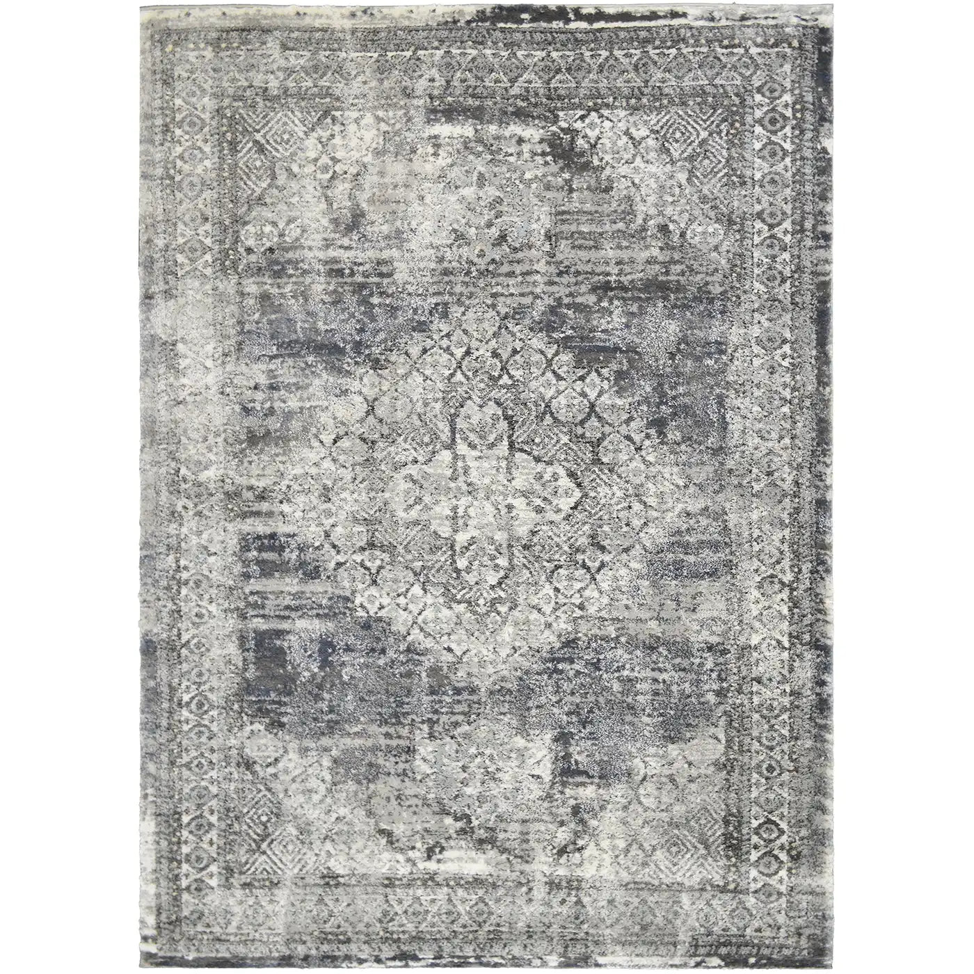 Mayberry Wingate Rug in Oriental/Traditional & Vintage/Distressed style.