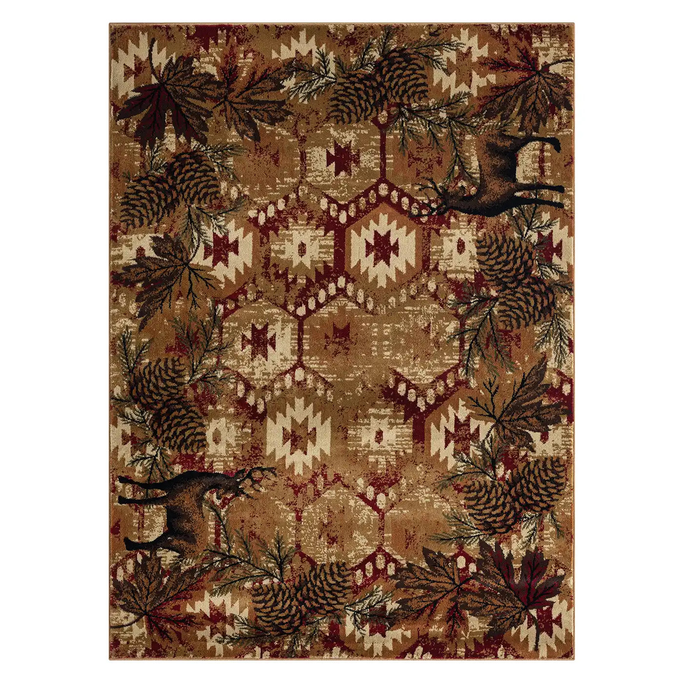 Mayberry Antioch Rug in Southwestern/Lodge & Oriental/Traditional style.