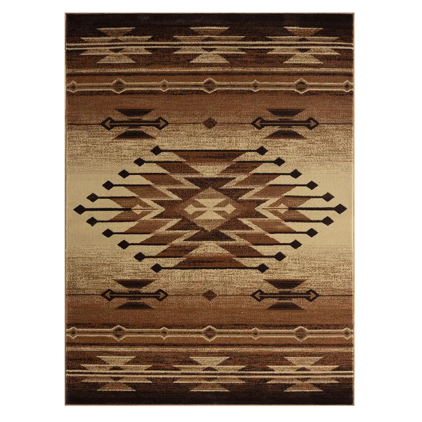 Mayberry Pueblo Rug in Southwestern/Lodge & Geometric style.