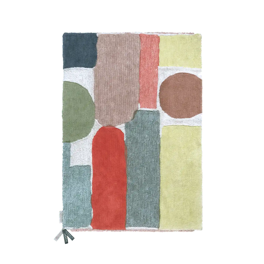Lorena Canals Abstract Wool Washable Rug (Donna Wilson Collection)