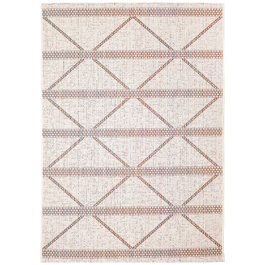 Trans Ocean Diamond Stripe Rug in Diamond/Trellis & Geometric style.