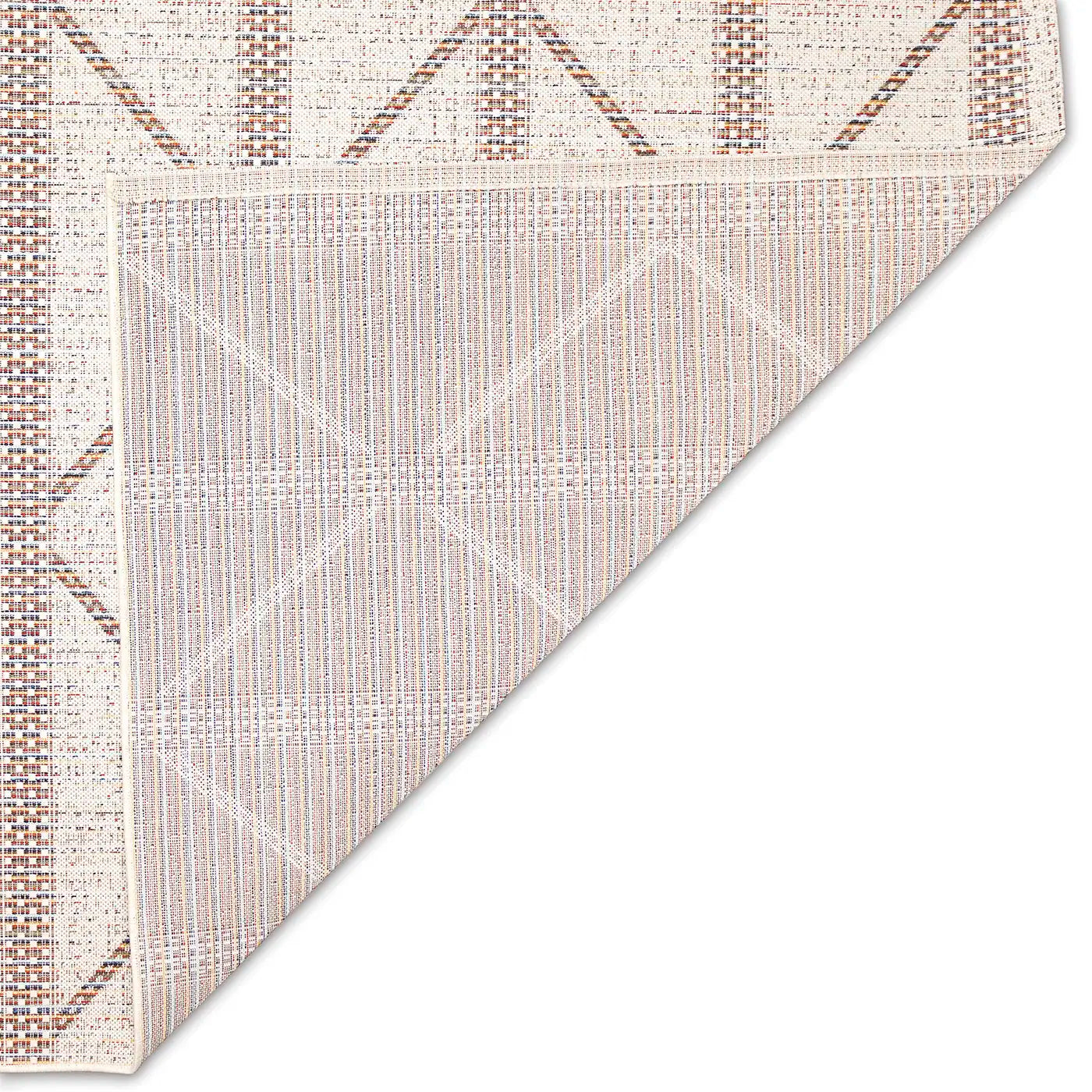 Trans Ocean Diamond Stripe Rug in Diamond/Trellis & Geometric style.