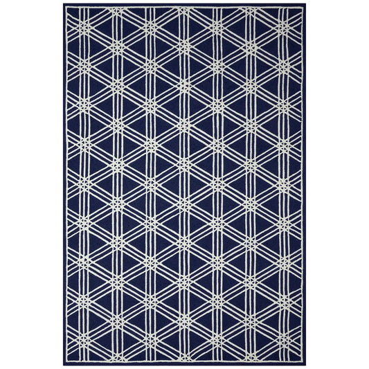 Trans Ocean Hex Rug in Geometric & Modern/Abstract style.