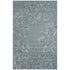 Trans Ocean Bamboo Border Rug in Floral & Farmhouse/Rustic style.