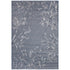 Trans Ocean Bamboo Border Rug in Floral & Farmhouse/Rustic style.