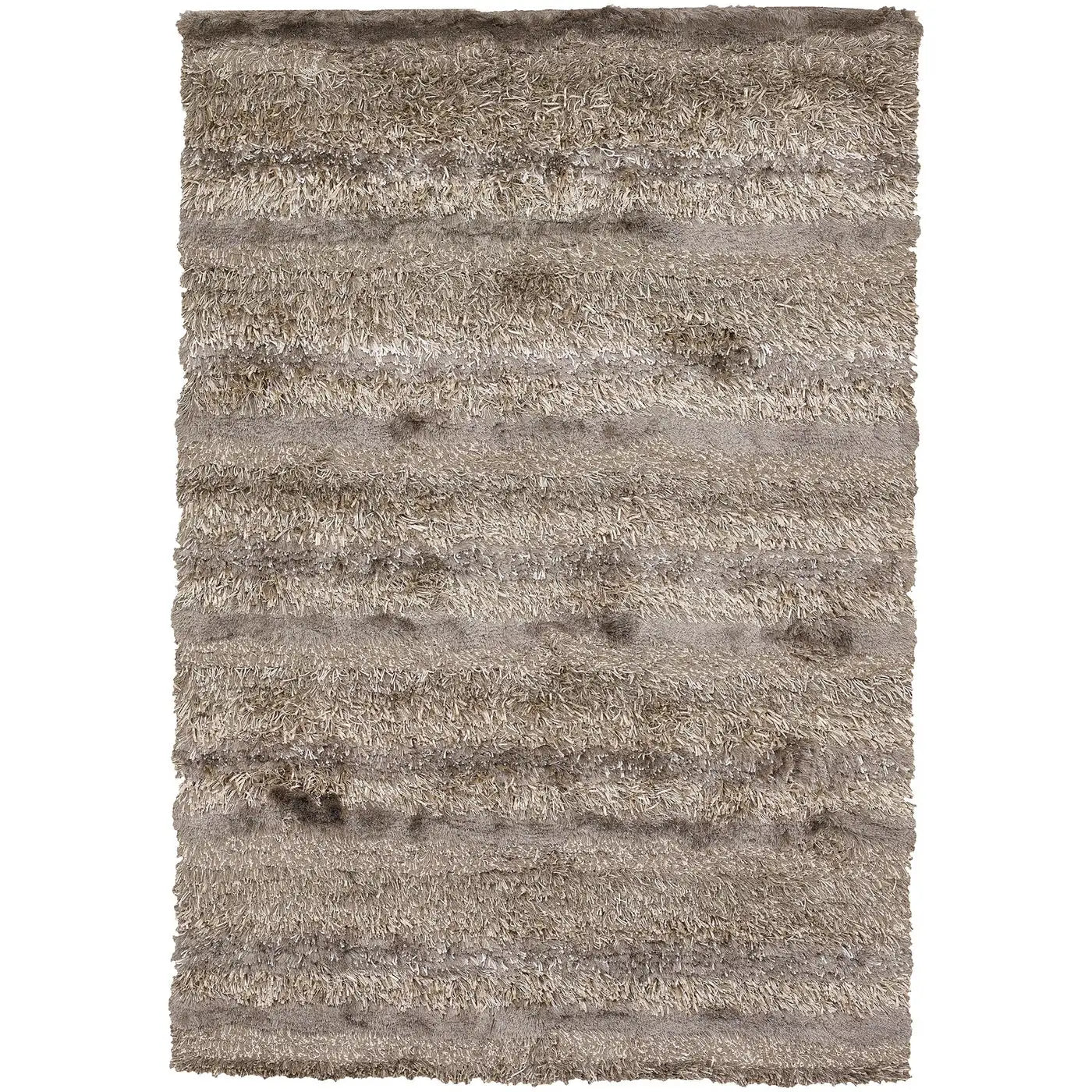 Chandra KAP-15500 Rug in Shag & Solid-Color/Striped style.