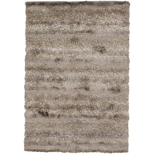 Chandra KAP-15500 Rug in Shag & Solid-Color/Striped style.