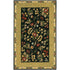 Chandra MET-532 Rug in Floral & Bordered style.