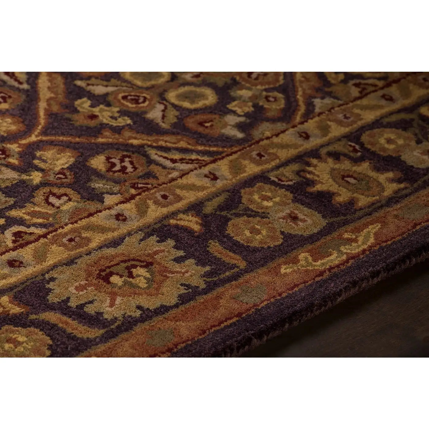 Chandra MET-563 Rug in Oriental/Traditional & Persian style.