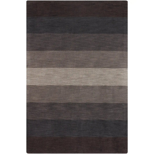 Chandra MET-568 Rug in Solid-Color/Striped & Modern/Abstract style.