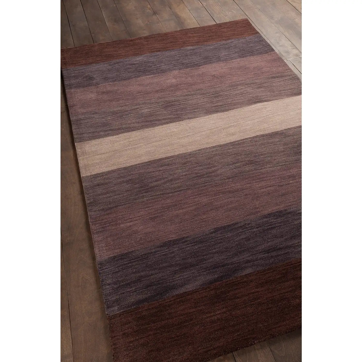 Chandra MET-568 Rug in Solid-Color/Striped & Modern/Abstract style.