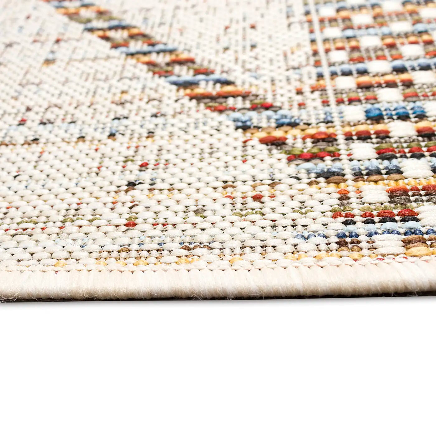 Trans Ocean Diamond Stripe Rug in Diamond/Trellis & Geometric style.