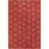 Stella STE-52135 Red/White Floral Bohemian Hand Tufted Wool Rug