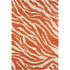Stella STE-52180 Orange Animal Print Hand Tufted Rug
