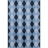Stella STE-52192 Blue Geometric Hand Tufted Wool Rug