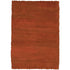 Strata STR-1107 Orange Hand Woven Wool Shag Rug