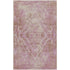 Tayla TAY-42406 Pink/Brown/Beige Vintage Hand Tufted Wool Rug