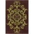 Venetian VEN-6003 Brown/Green Hand Tufted Wool Rug