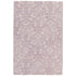 Yelena YEL-43802 Purple/White Floral Hand Tufted Wool Rug